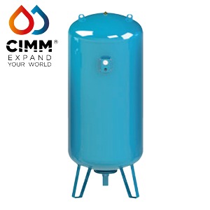 CIMM(침)  밀폐형팽창탱크 압력탱크 1000리터 입형 브레더(블래더)방식 압력게이지 AFE1000