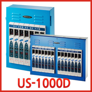 온도조절기 US-1000D 각회로별판매노출형, 매립형, 3~21회로 제작가능