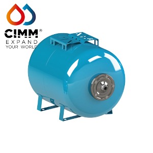 CIMM(침)  이태리 밀폐형팽창탱크 압력탱크 24리터 횡형 브레더(블래더)방식 AFOSE24